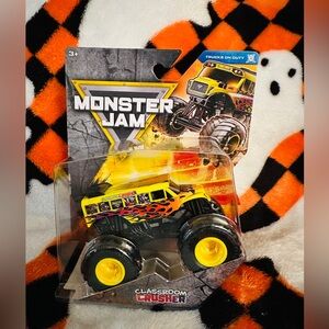 2025 Spin Master Monster Jam Series 44 Classroom Crusher Monster Truck 1:64 ! 📚